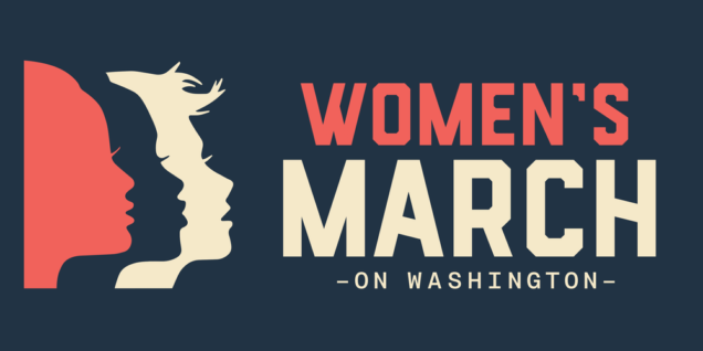 official poster for the womens march on washington January 21, 2017